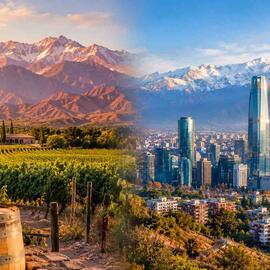 RUTA DEL VINO DE ARGENTINA  y CHILE con ATACAMA